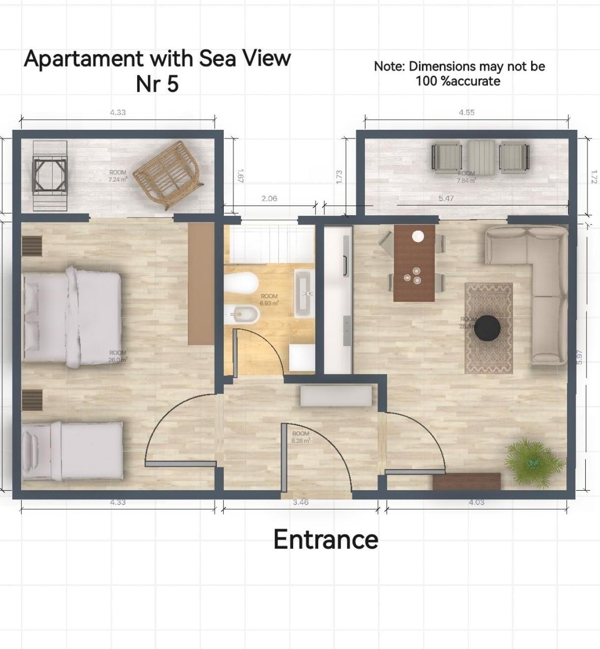 Lungomare Luxury Sea View Apartaments Vlorë Exterior foto